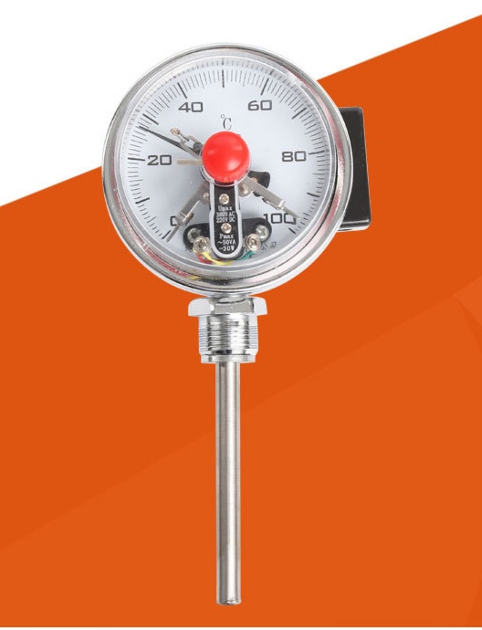 Model WSSJ Electric Contact Bimetal Thermometer