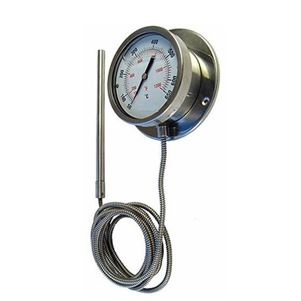 Model QYT Gas Expansion Capillary Thermometer