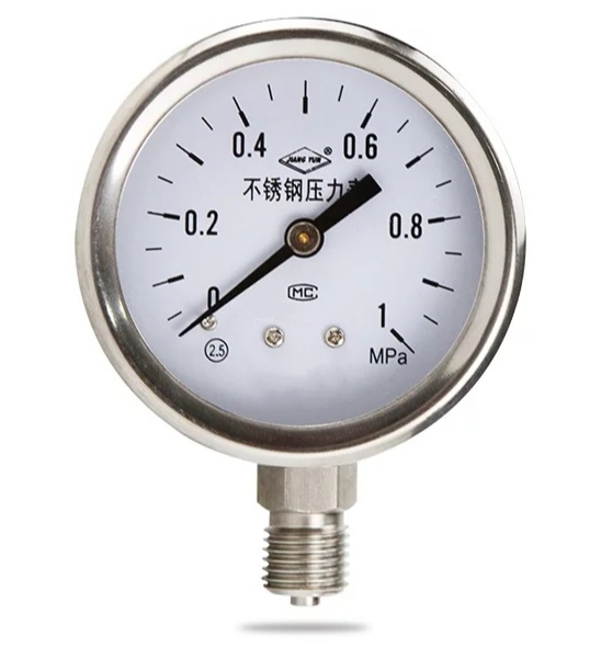Model MYBF All Stainless Steel Pressure Gauge